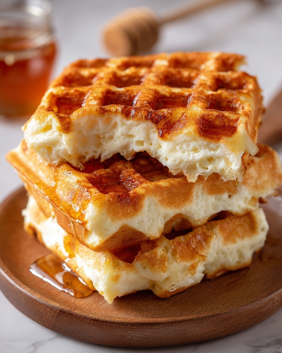 Fluffy High Protein Greek Yogurt Waffles Recipe