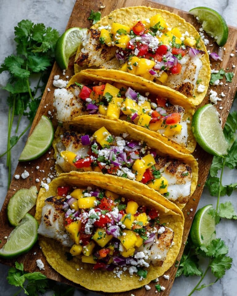 Grilled Chicken Tacos with Mango Salsa Recipe