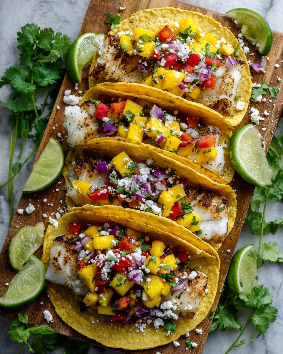 Grilled Chicken Tacos with Mango Salsa Recipe