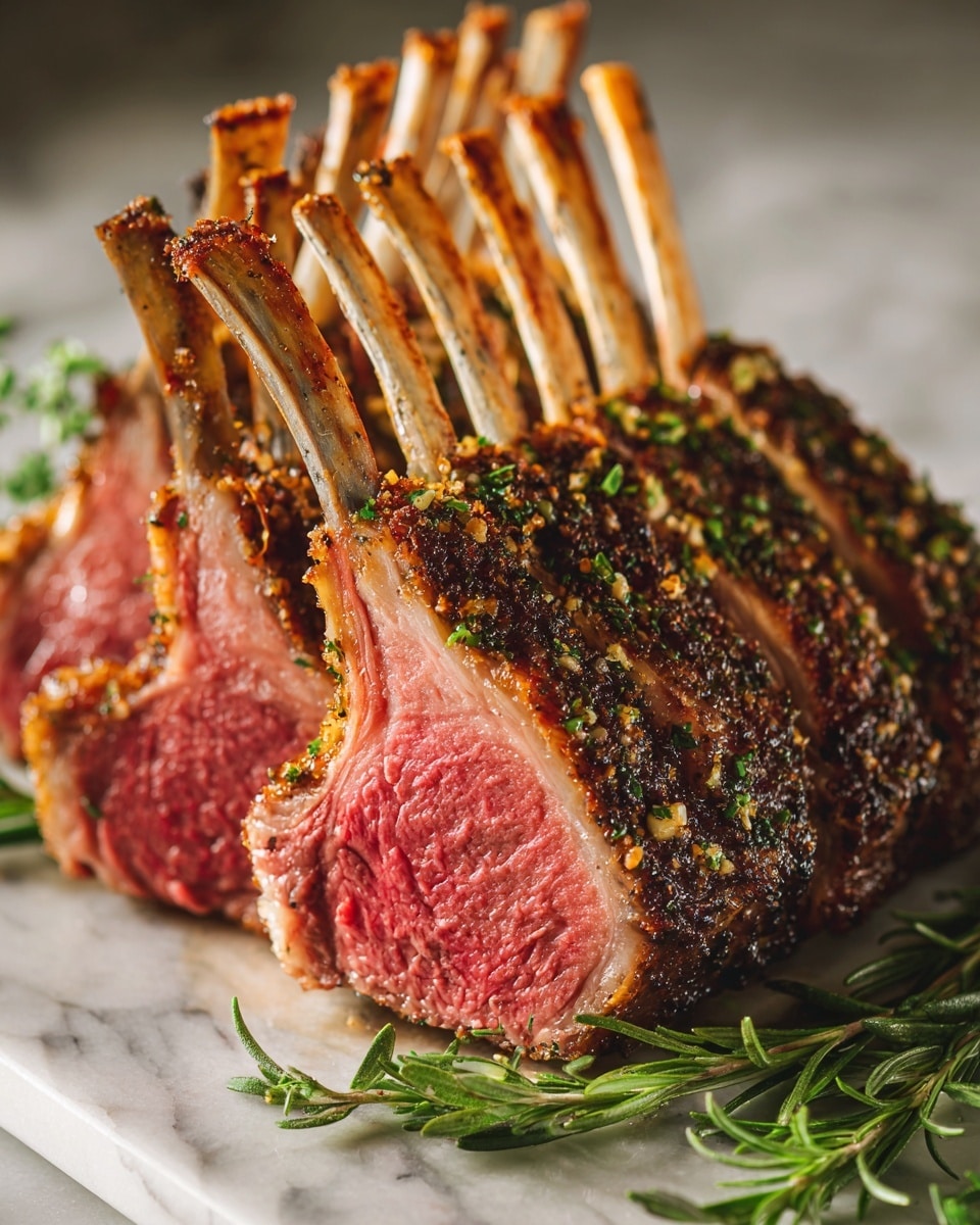 Smoked Rack of Lamb: Elevate Your Dinner with Elegance Recipe