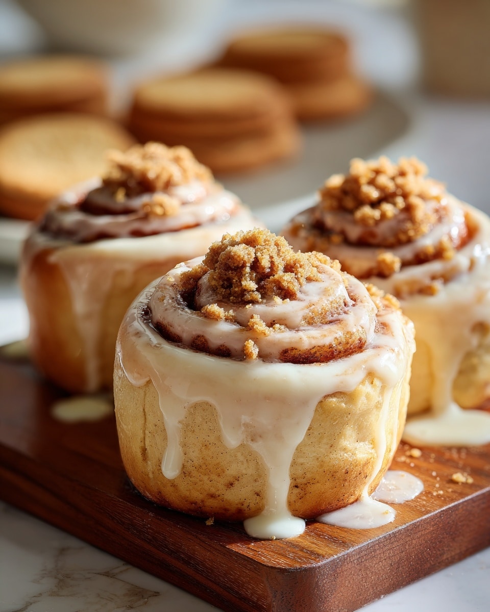 Biscoff Cookie Butter Cinnamon Rolls Recipe