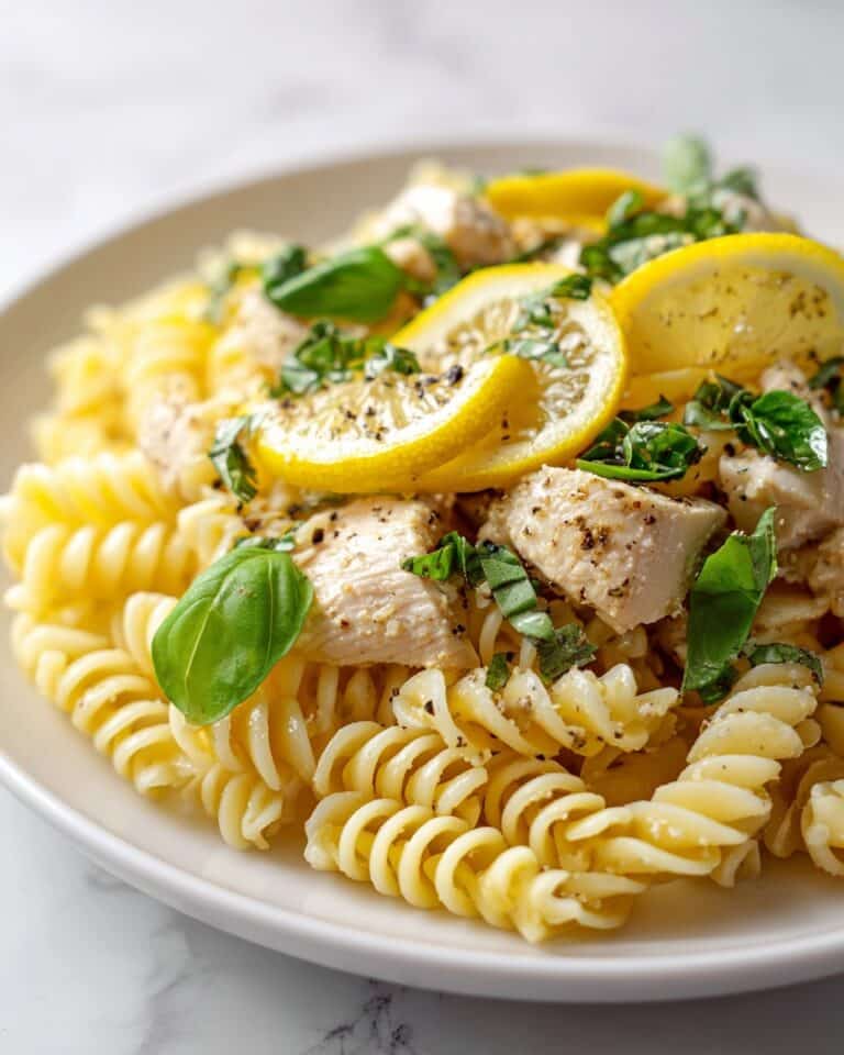 Lemon Chicken Pasta Salad: A Mediterranean Classic Recipe
