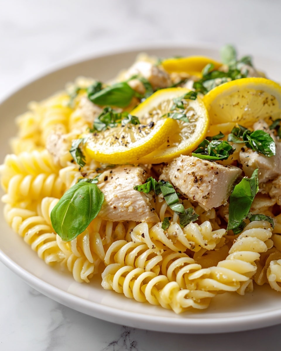 Lemon Chicken Pasta Salad: A Mediterranean Classic Recipe