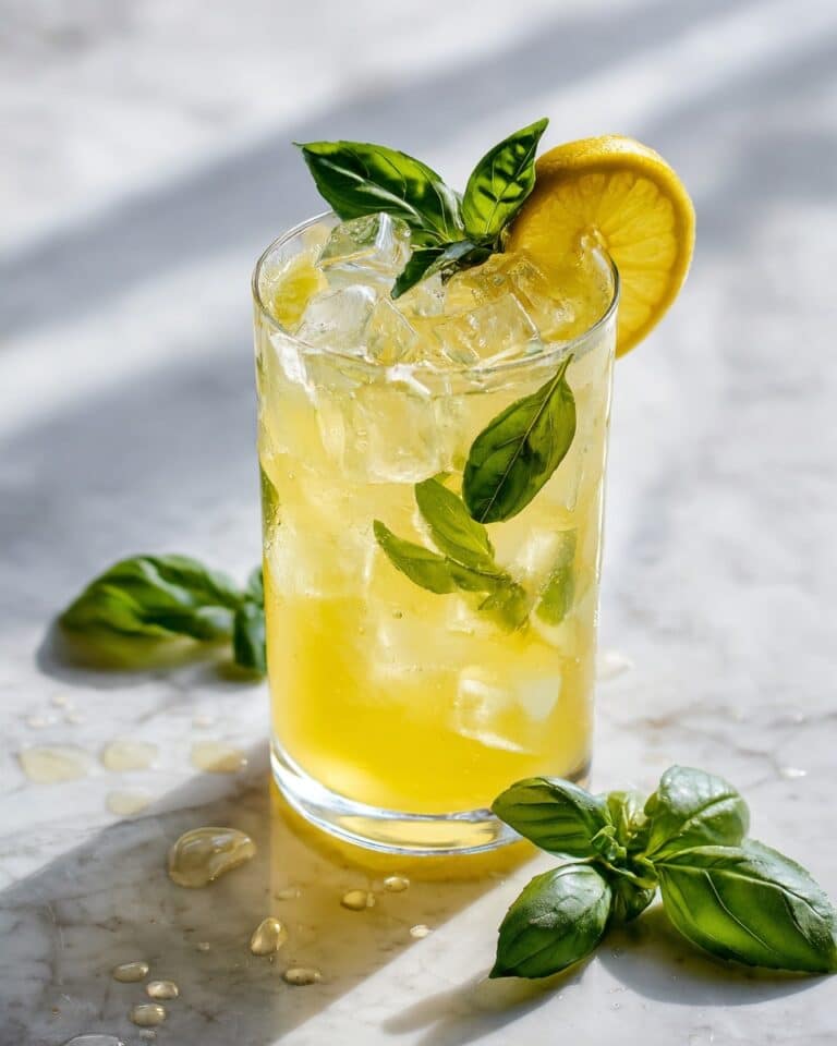 Limoncello Spritz with Basil or Mint Recipe