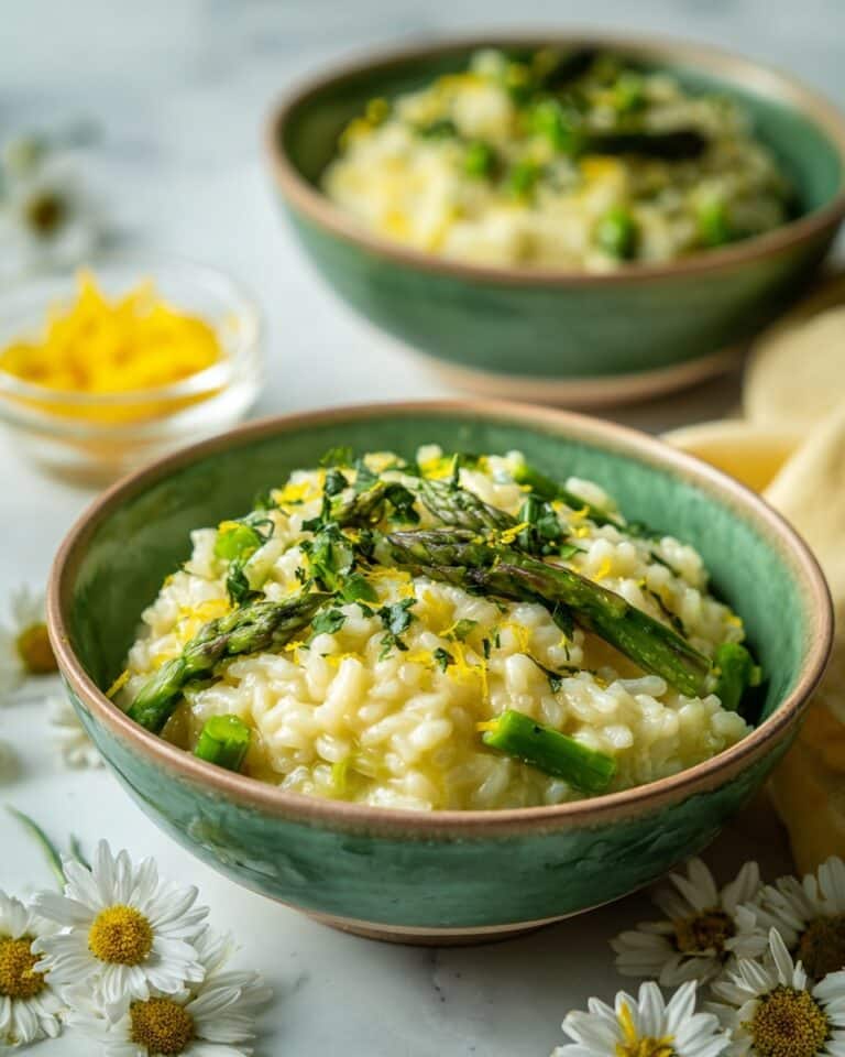 30-Minute Lemon Orzo with Asparagus Recipe