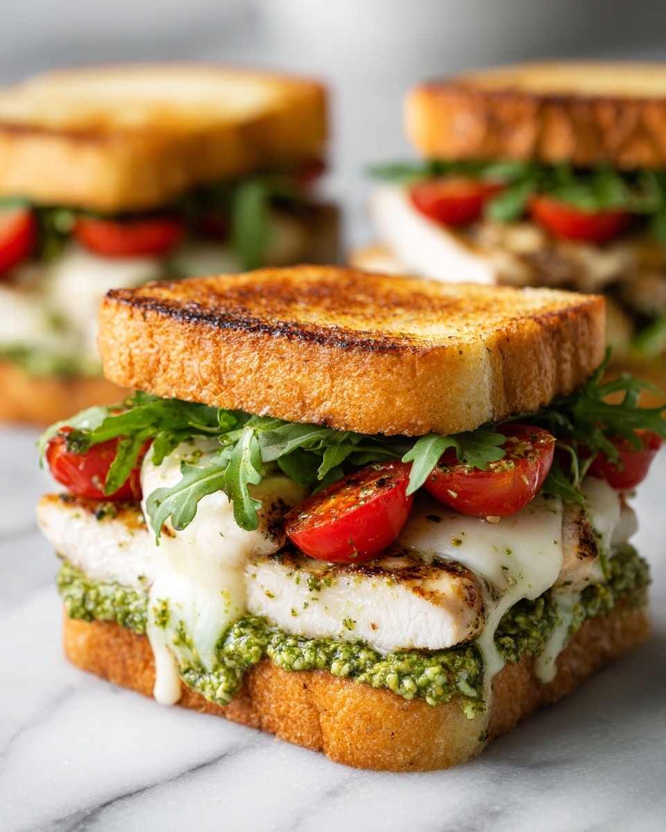 Chicken Pesto Sandwich Recipe