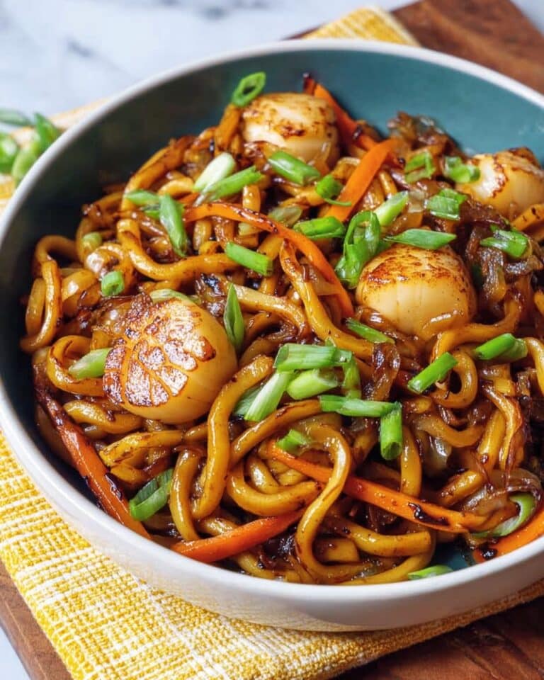 Yaki Udon with Shrimp Recipe