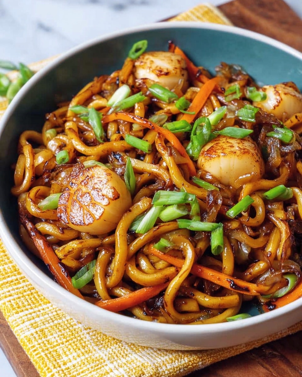 Yaki Udon with Shrimp Recipe