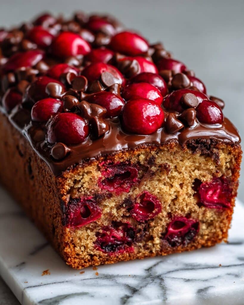 Cherry Garcia Loaf Cake Recipe