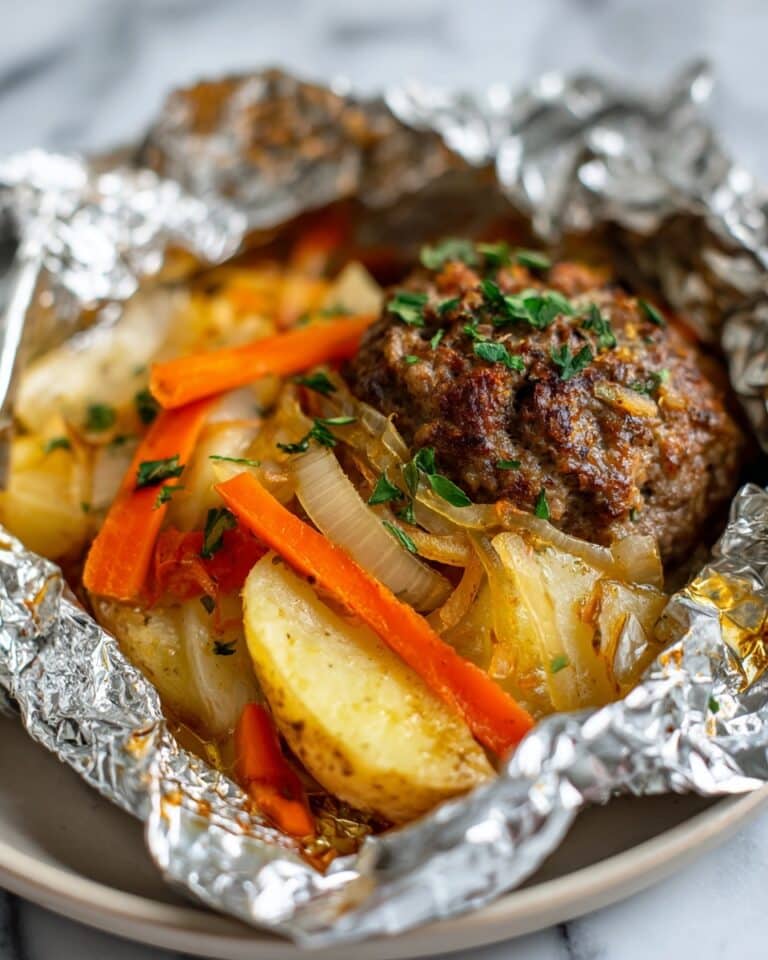 Hobo Dinner in Foil Packs Recipe