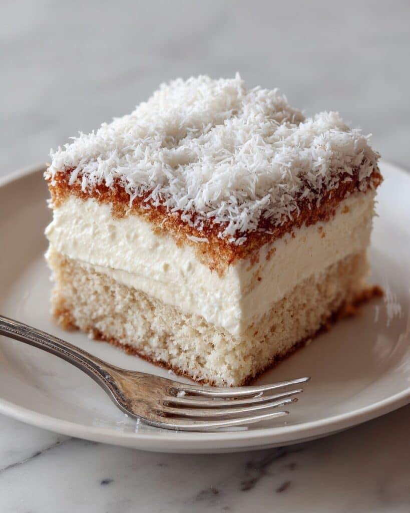 Brazilian Coconut Custard Cake: The Ultimate Moist Coconut Poke Cake Recipe
