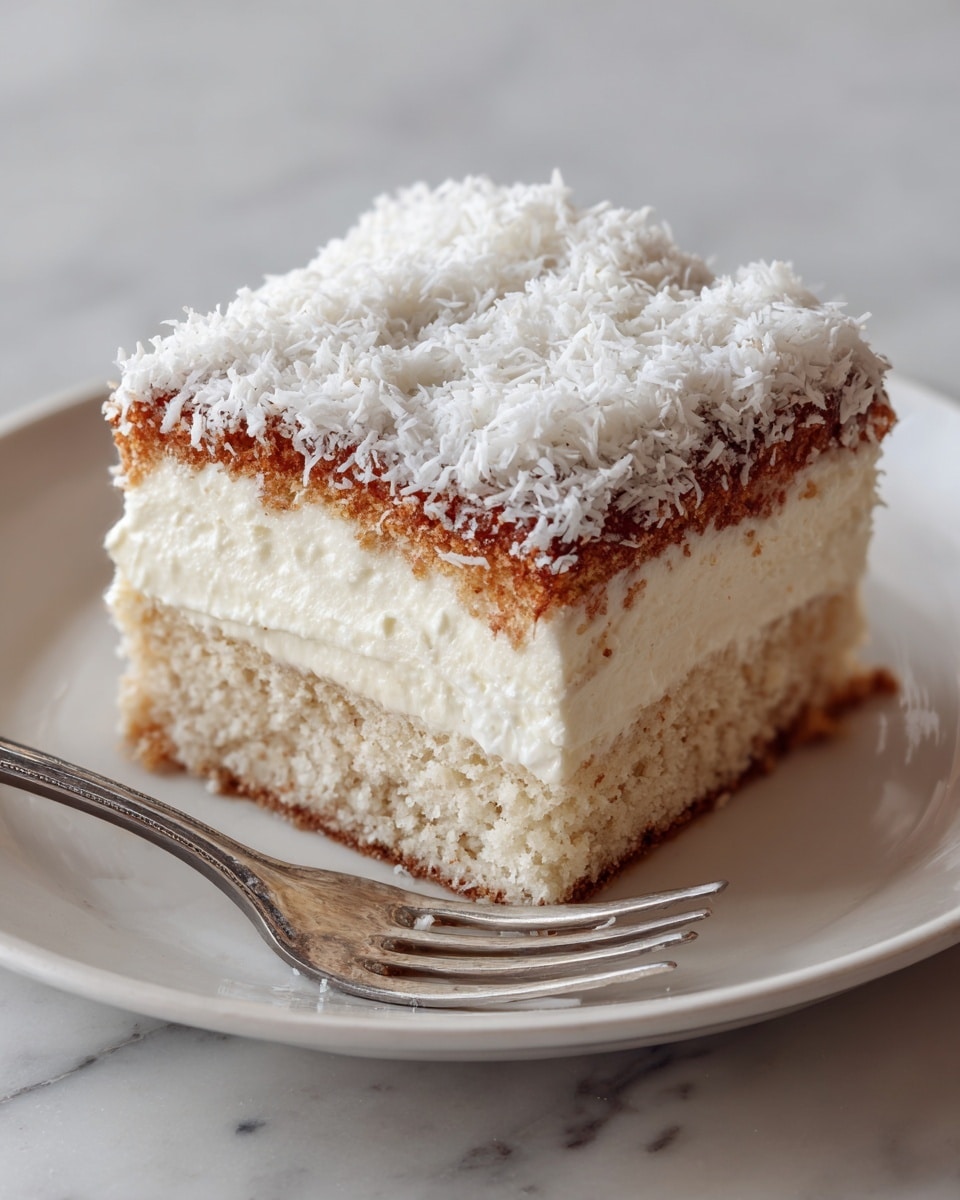 Brazilian Coconut Custard Cake: The Ultimate Moist Coconut Poke Cake Recipe