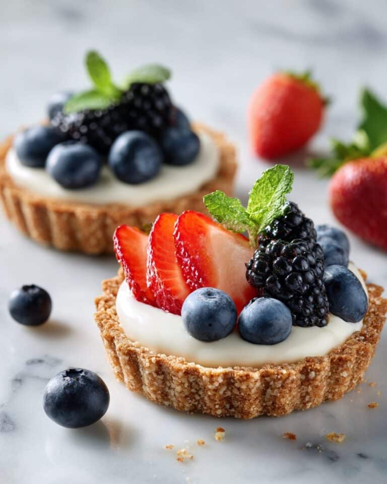 No Bake Mascarpone Fruit Tarts Recipe