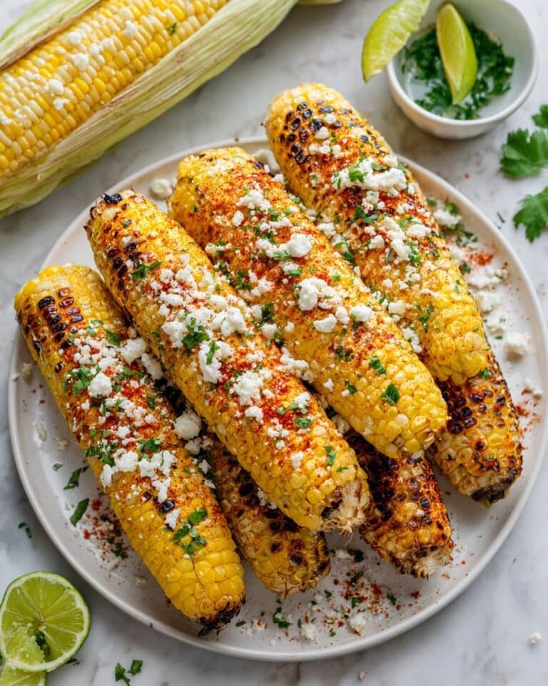 Grilled Elote Corn Ribs Recipe