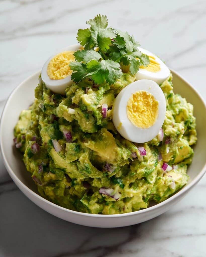 Zesty Avocado Egg Salad: A Creamy Delight Recipe