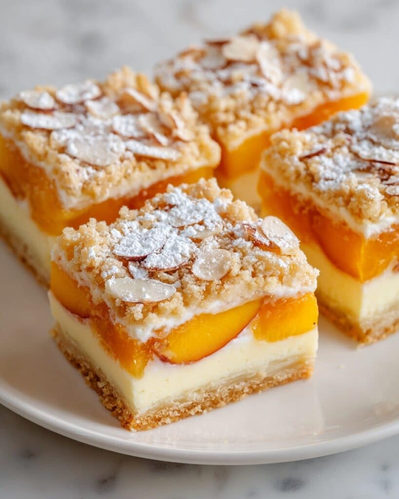 Peaches and Cream Bars: 5 Irresistible Summer Delights Recipe