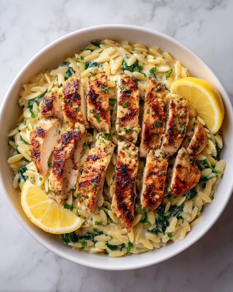 Lemon Chicken Orzo: Simple Mediterranean-Inspired Dinner Recipe