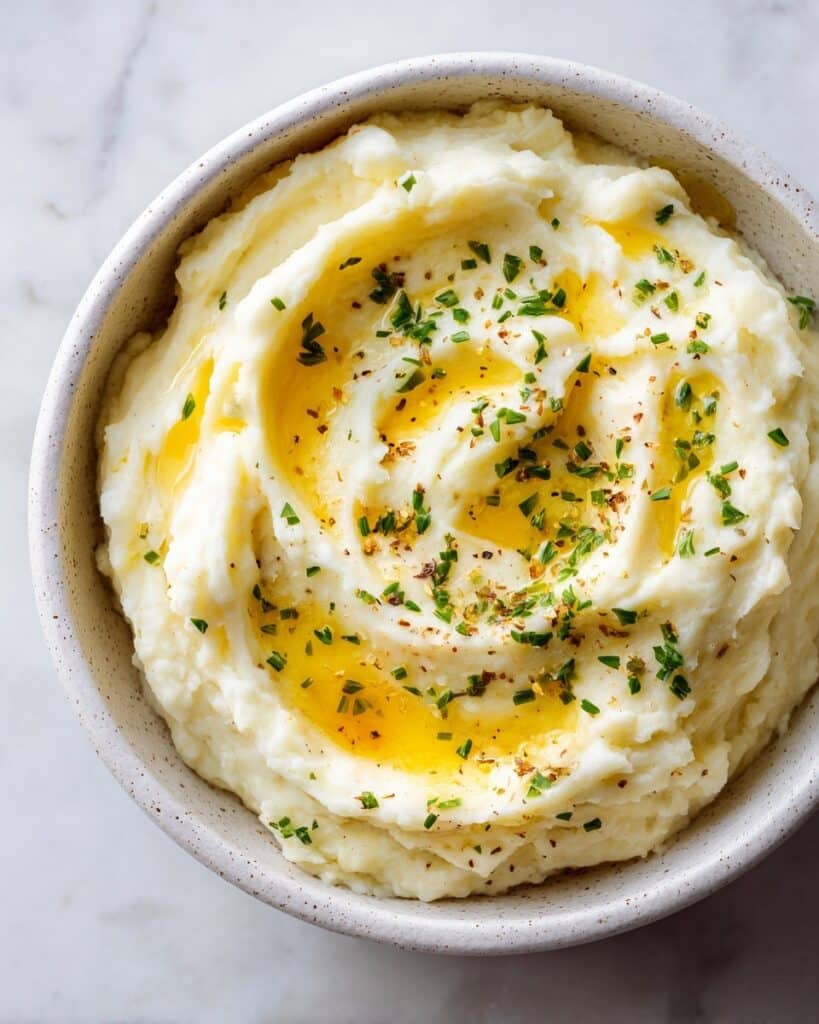 Brown Butter Garlic Mashed Potatoes Recipe
