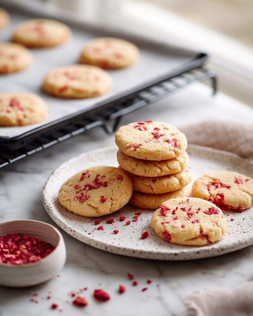 Strawberry Shortcake Bliss Butter Cookies Recipe