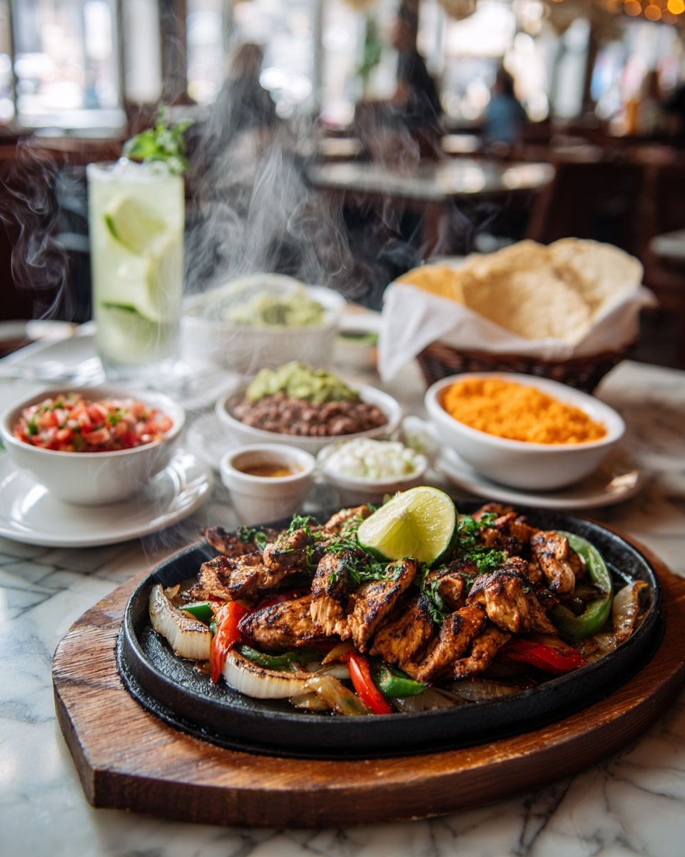 Easy Juicy Chicken Fajitas with Peppers and Onions Recipe