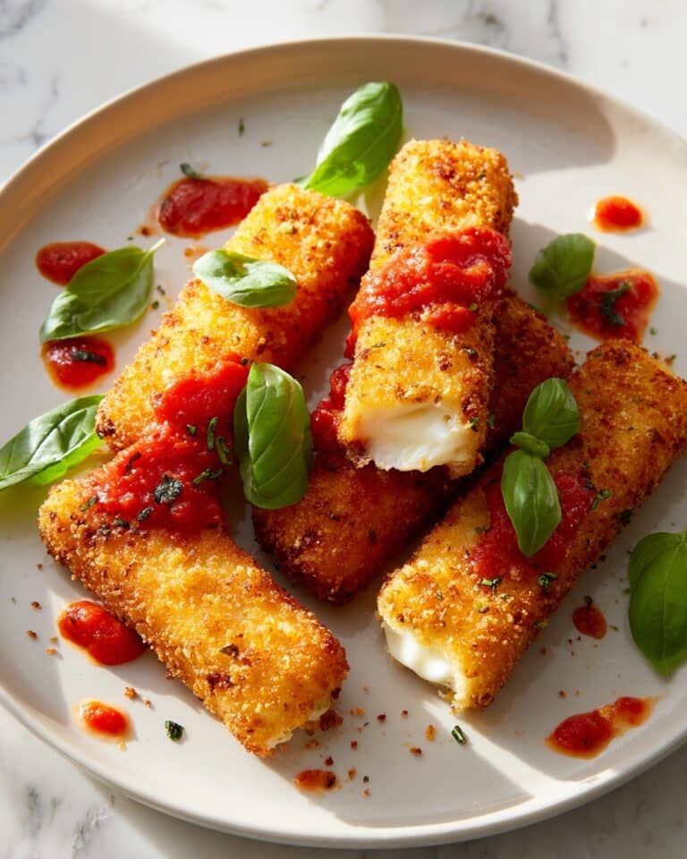 Easy Homemade Mozzarella Sticks Recipe