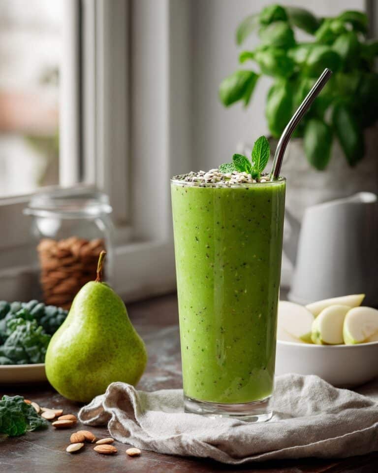 Pear and Kale Smoothie Recipe
