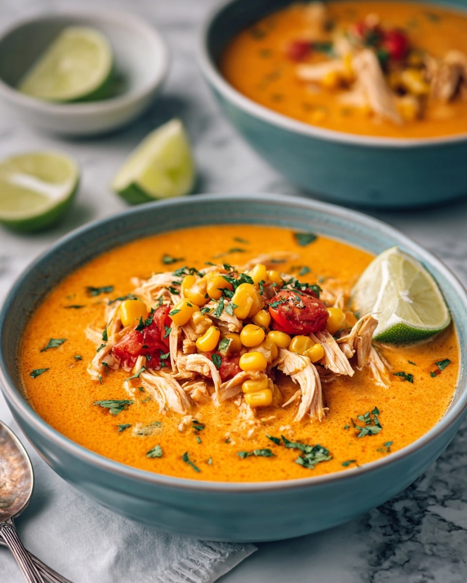 Creamy Chipotle Chicken Soup Recipe