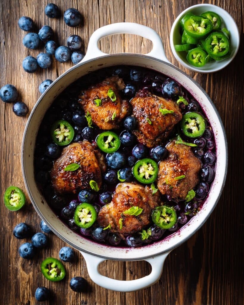 Blueberry Jalapeño Chicken Recipe