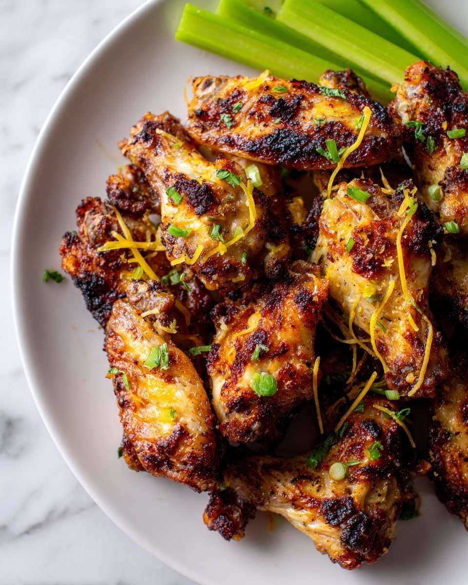 Crispy Baked Garlic Parmesan Chicken Wings Recipe