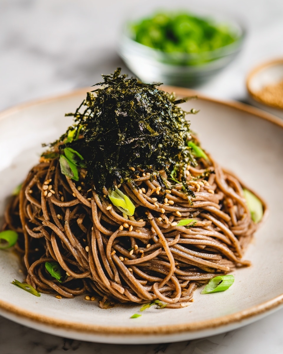 Easy 10-Minute Korean Perilla Oil Noodles Recipe