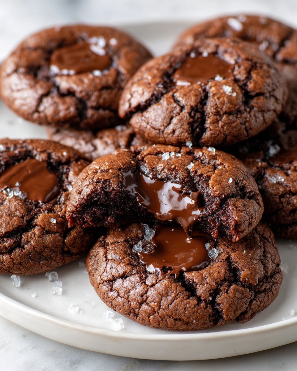 The Ultimate Fudgy Brownie Cookies with Crackly Top Recipe