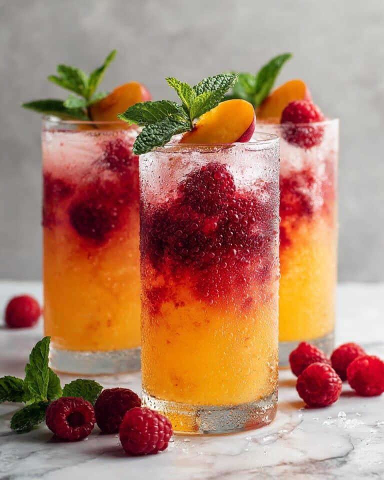 Raspberry Peach Smoothie Recipe