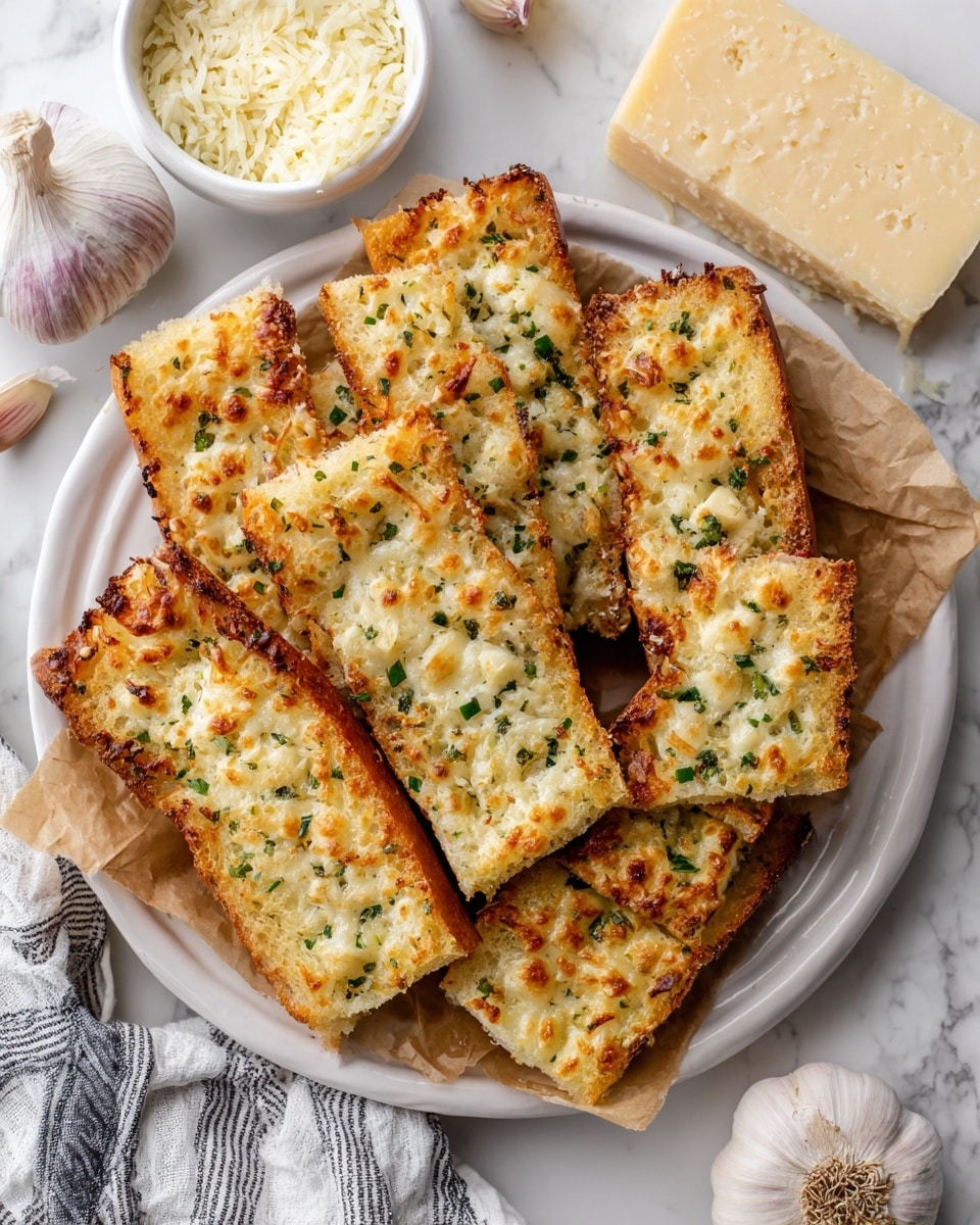 5 Minute Air Fryer Garlic Bread Recipe