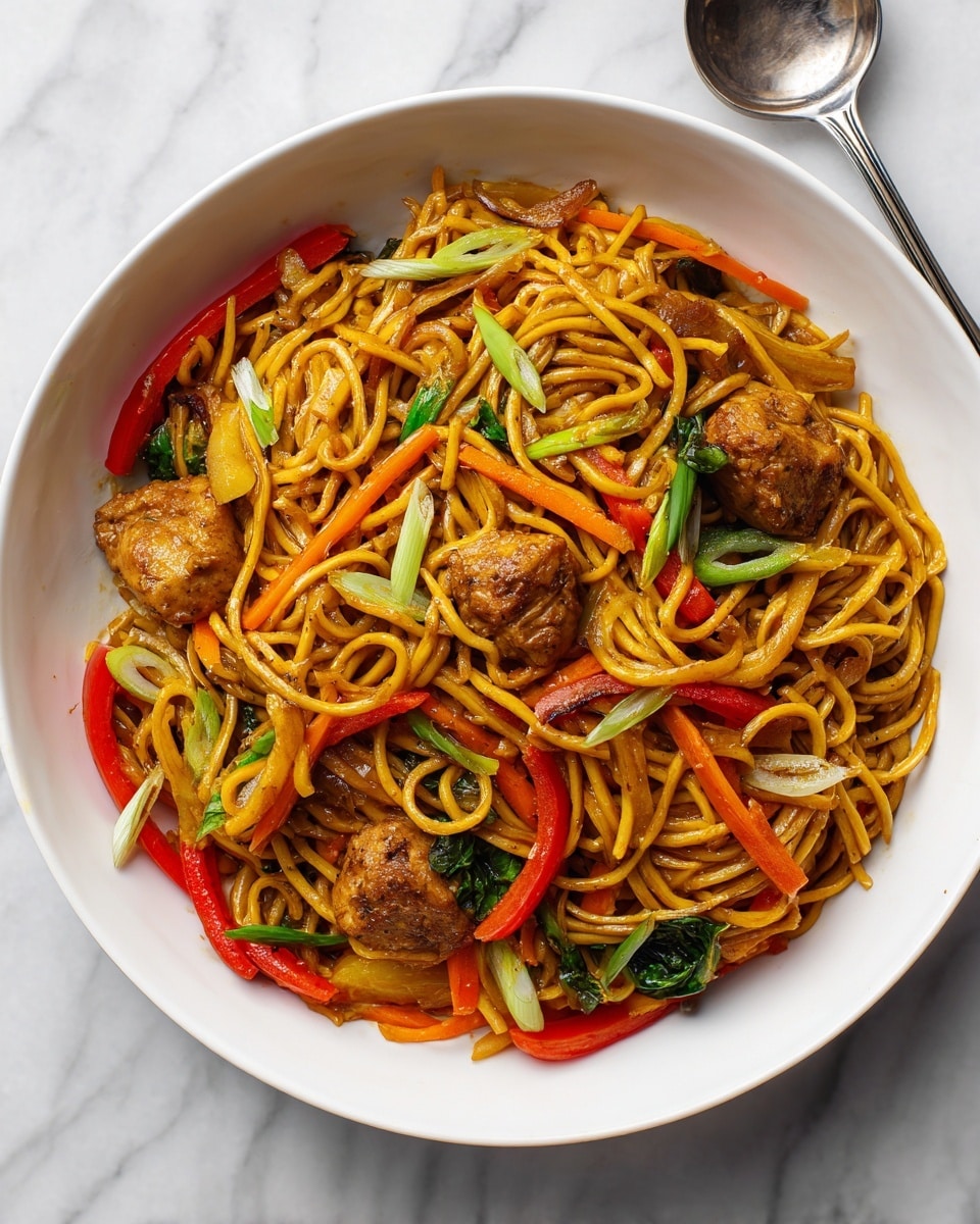 Quick & Easy Hoisin Chicken Noodles Recipe