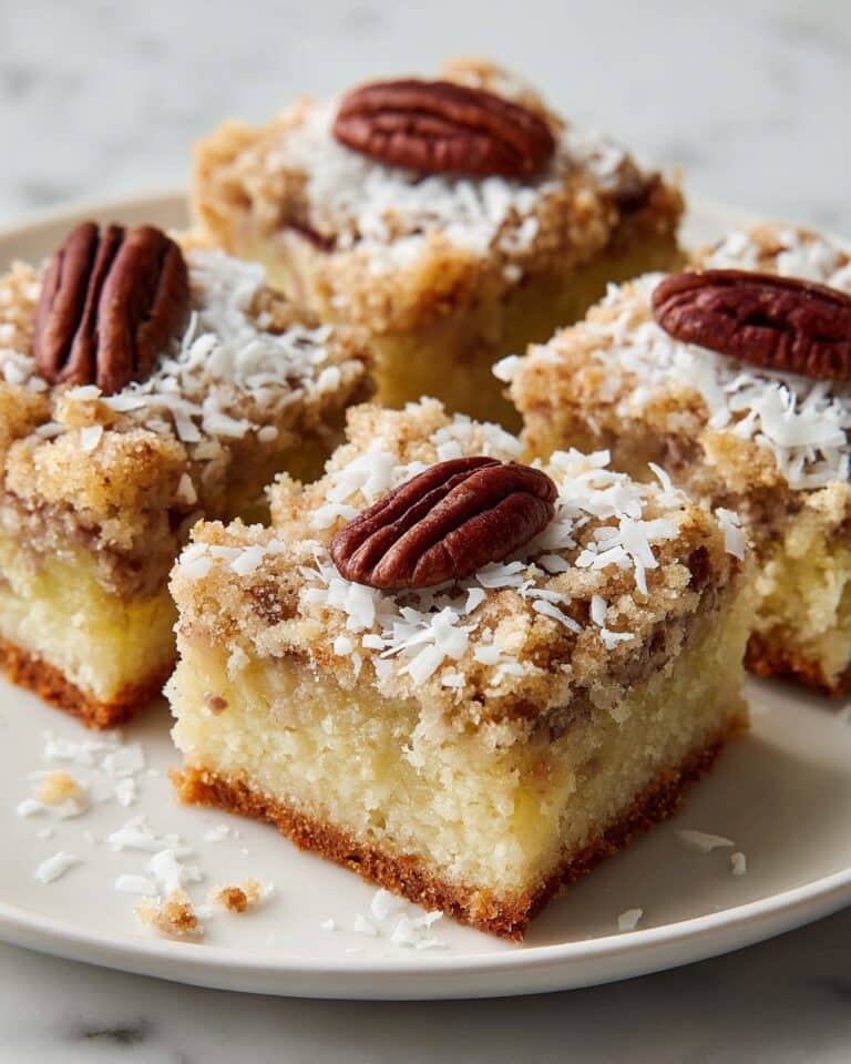 Pineapple Coconut Coffee Cake Recipe