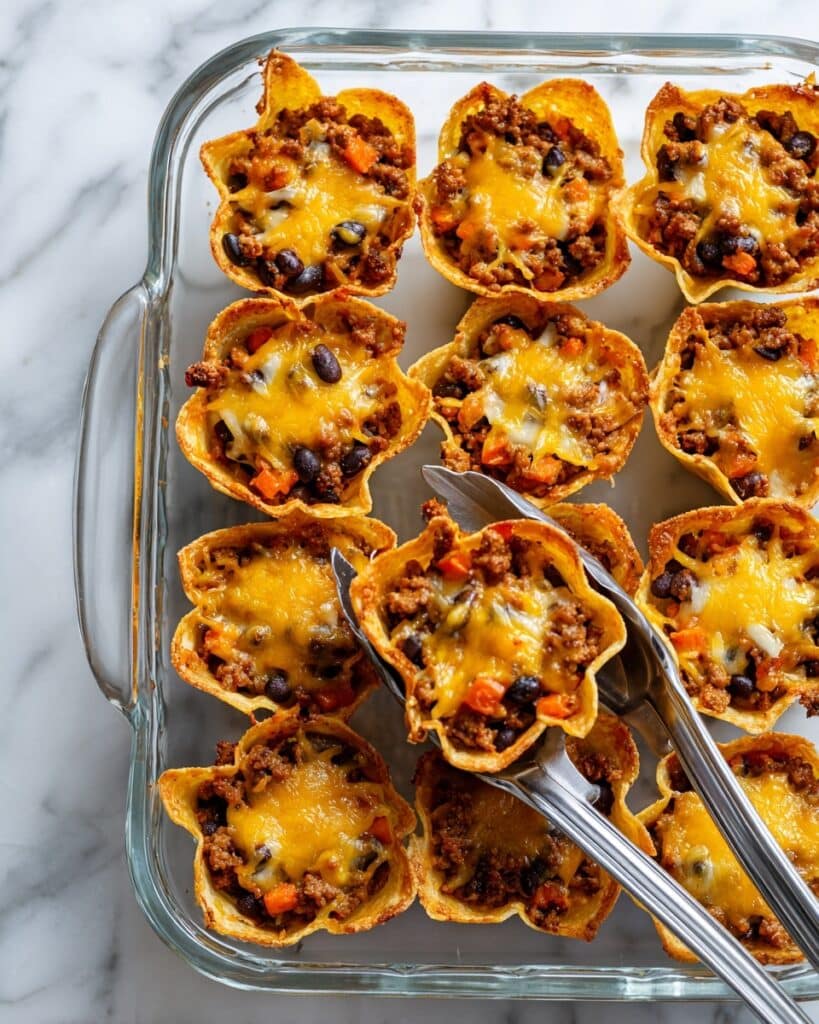 Cheesy Beef Chili Scoops Recipe