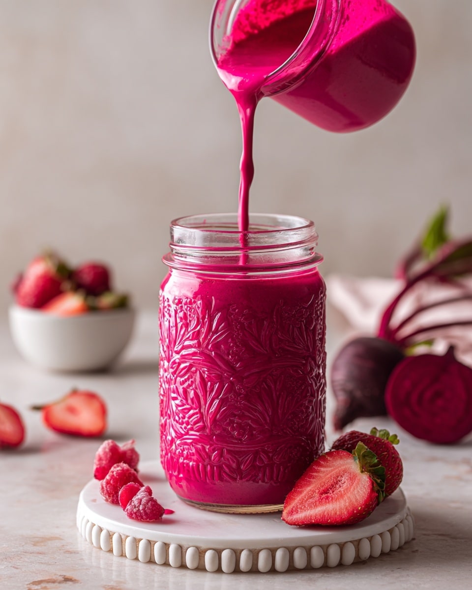 5-Minute Berry Beet Smoothie Recipe
