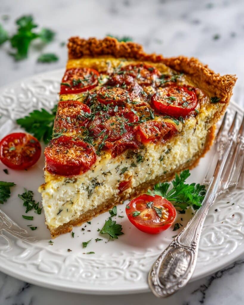 Italian Pepperoni and Cheese Quiche Recipe