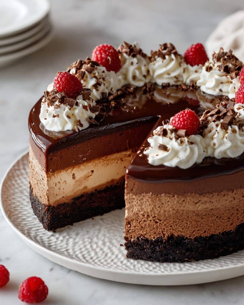 Vegan No-Bake Chocolate Cheesecake Recipe
