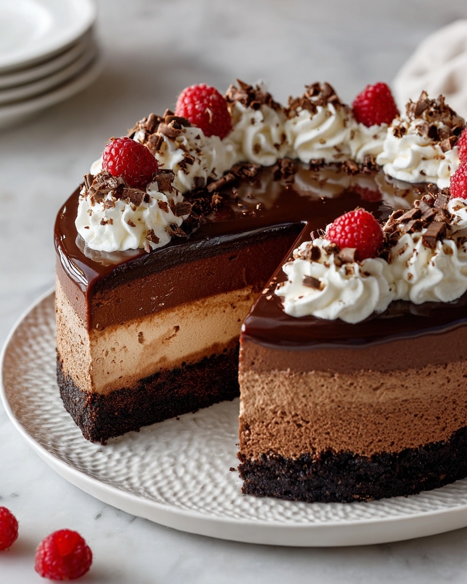 Vegan No-Bake Chocolate Cheesecake Recipe