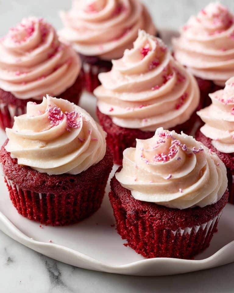 Pink Velvet Cupcakes Recipe