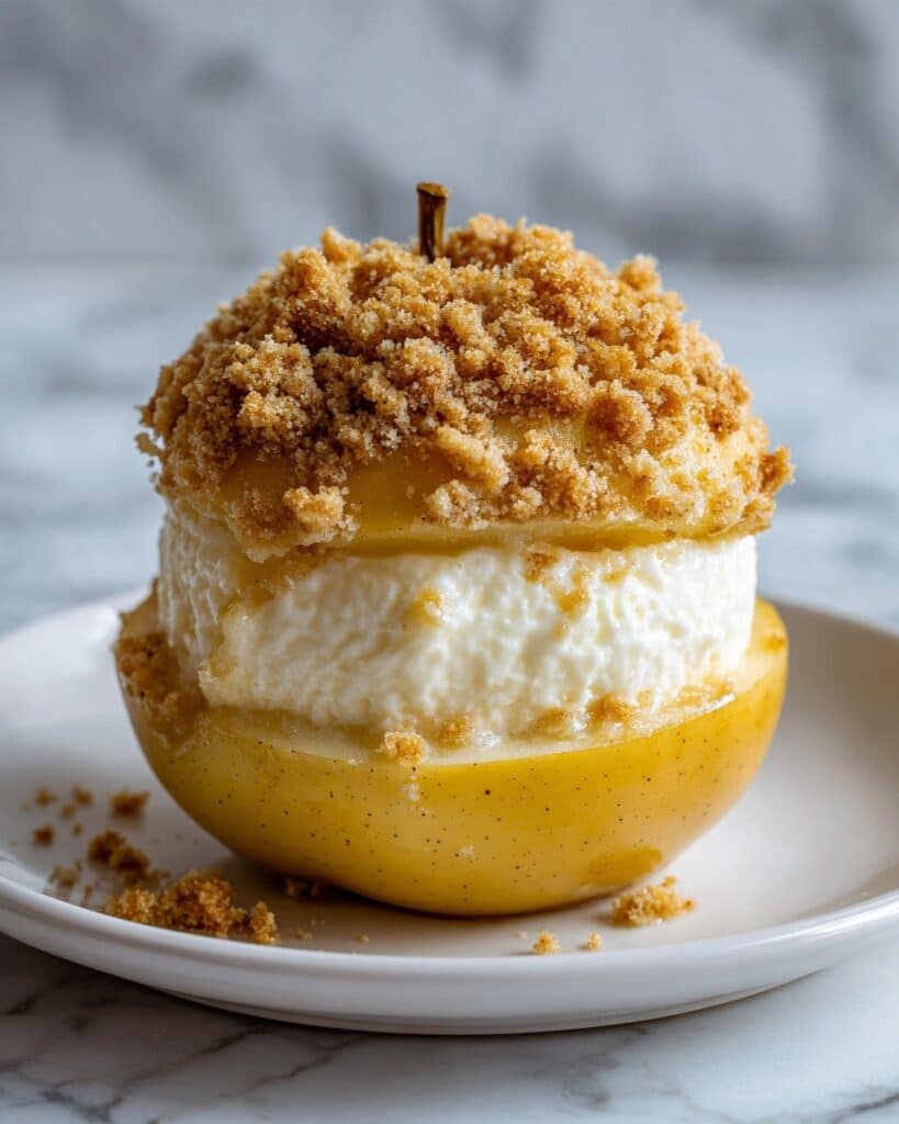 Cheesy Baked Apple Delights Recipe