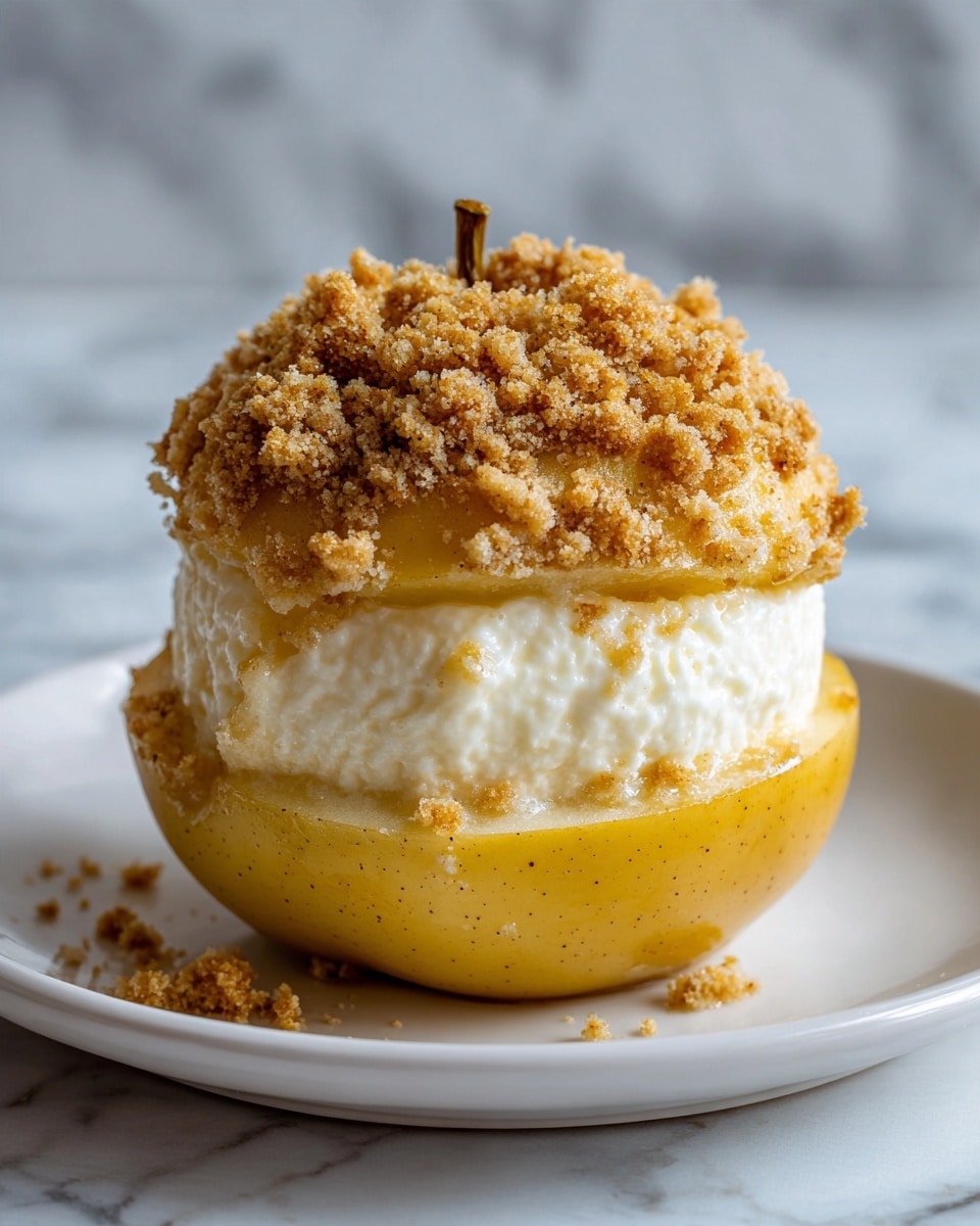 Cheesy Baked Apple Delights Recipe