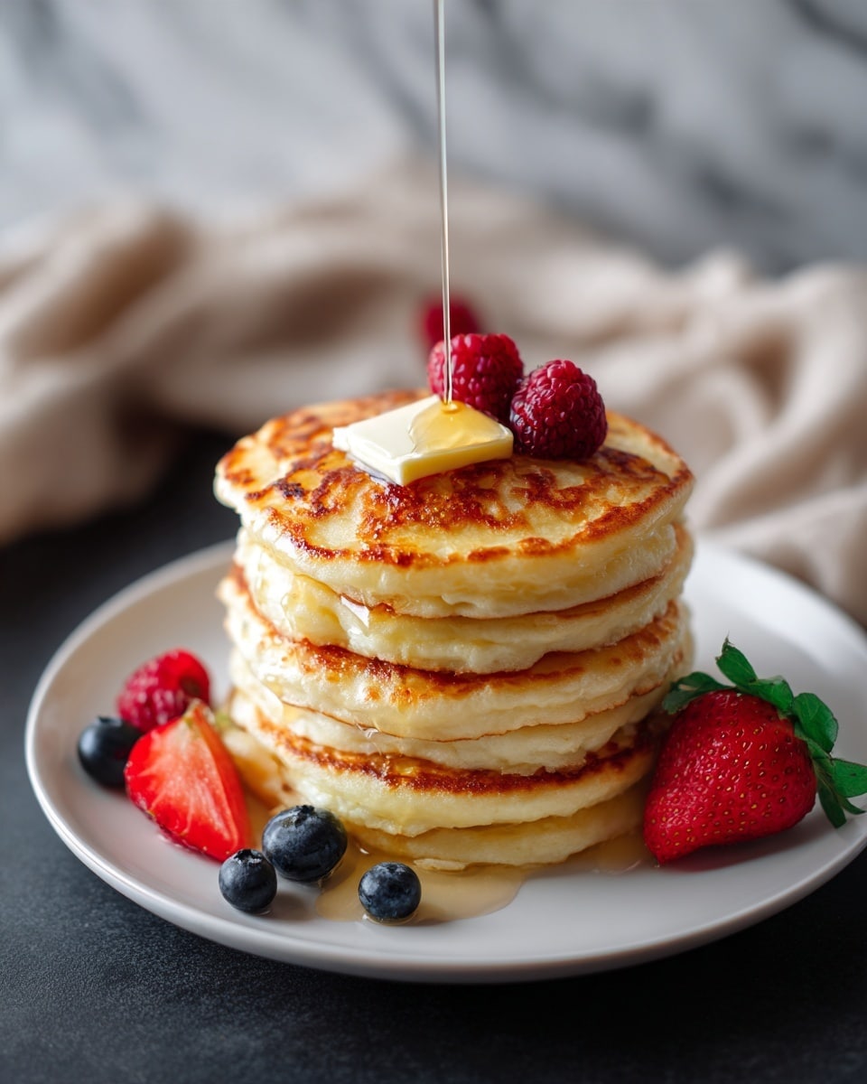 Fluffy Sourdough Discard Pancakes Recipe