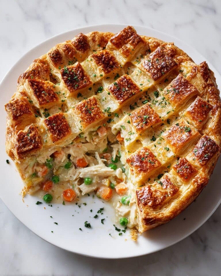Leftover Turkey Pot Pie with Flaky Crust Recipe