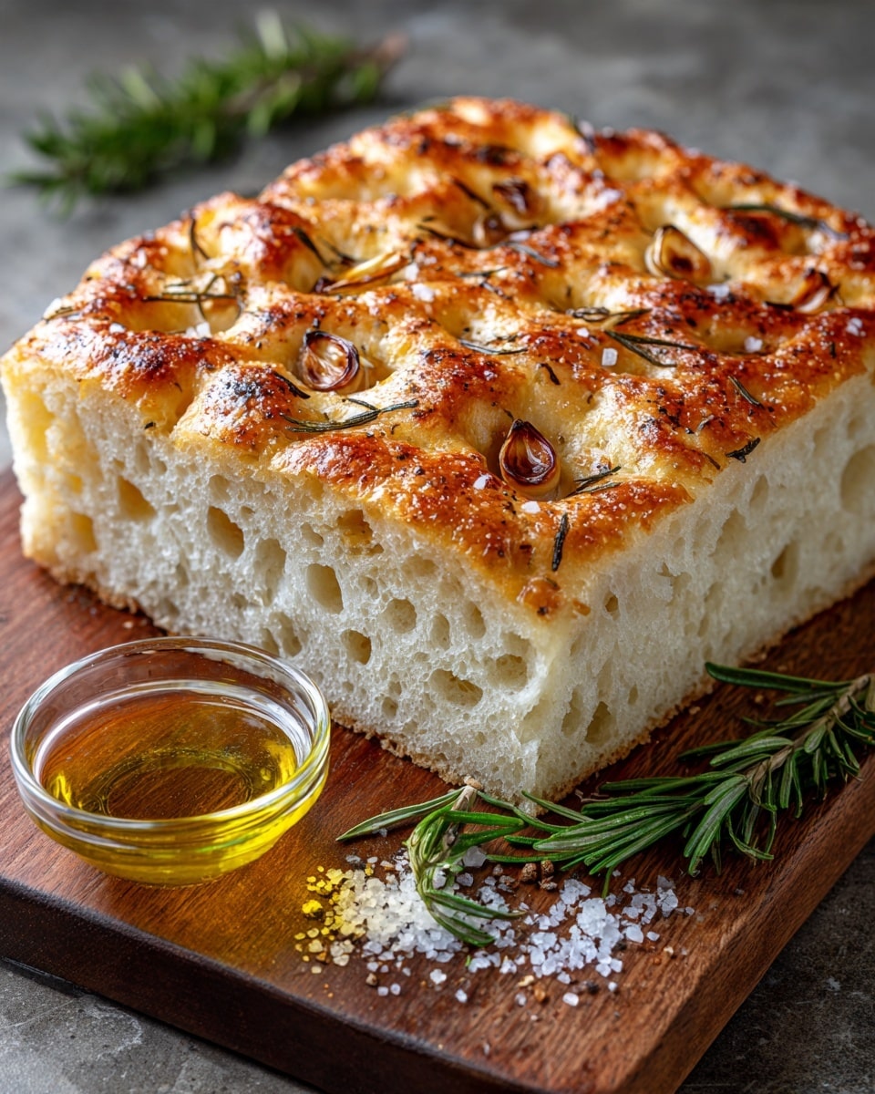 Same-Day Sourdough Discard Focaccia: Quick and Crispy Oven-Baked Bread Recipe