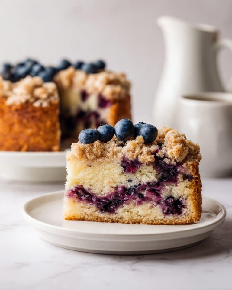 Heavenly Blueberry Coffee Cake Recipe