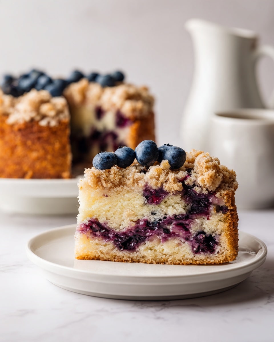 Heavenly Blueberry Coffee Cake Recipe