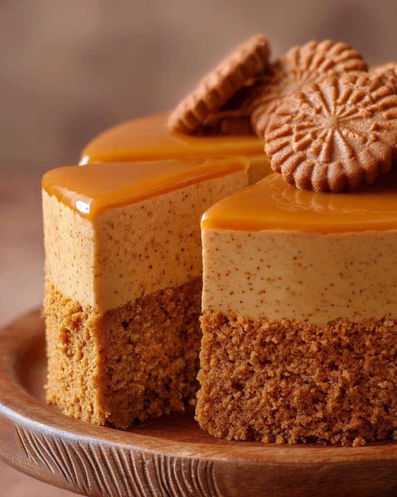 Biscoff Mousse Cake Recipe