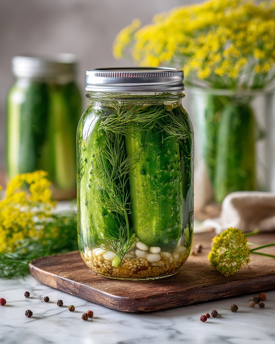 Half Sour Pickles Recipe